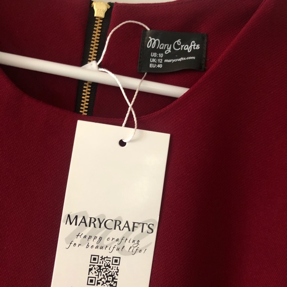 Classy Vintage 1960s Office Work A Line Dress - Picture 6 of 8